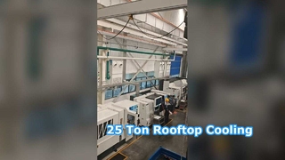 Dachowe HVAC Chłodzenie i ogrzewanie AC